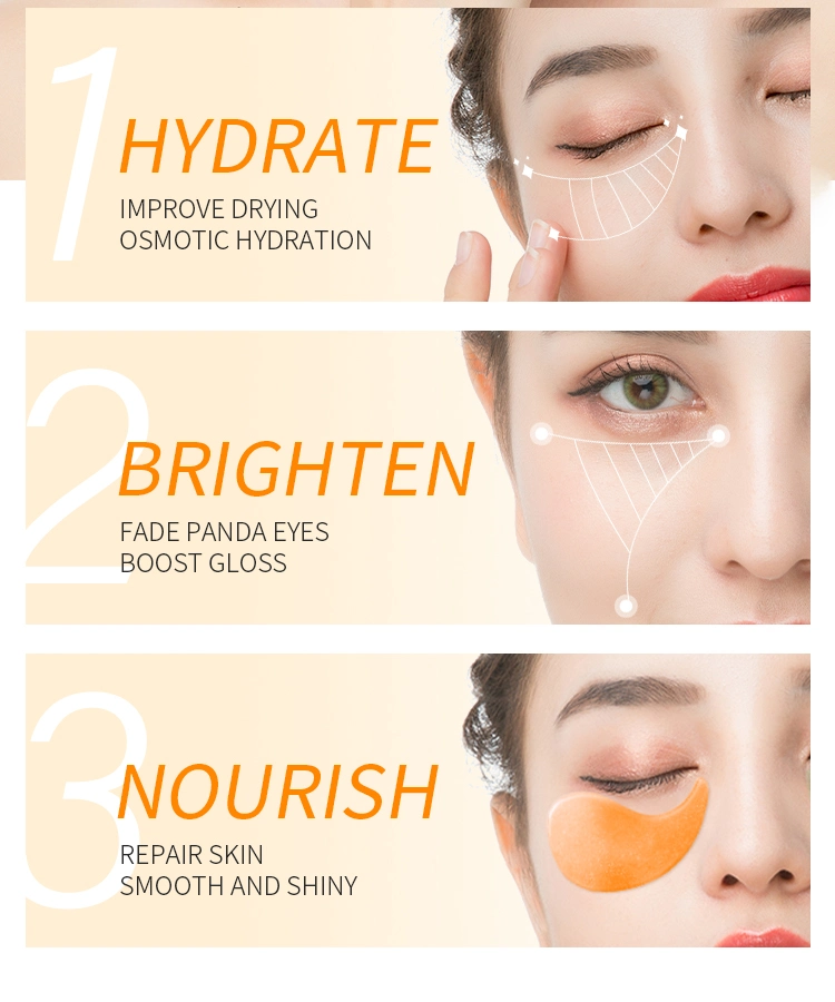 Hot Selling Fruit Extract Collagen Rmove Dark Circle Eye Mask