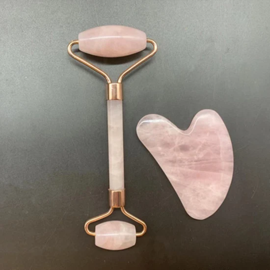 Hermosa piedra lunar Opalite Gua Sha herramienta Opal Guasha masaje facial placa raspadora